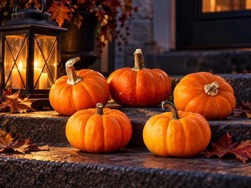 Fresh real mini - fresh, pumpkins