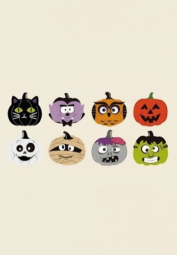 Pieces halloween - , 1”